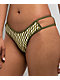 Quiksilver Dylan Tile Green & White High Leg Bikini Bottom - Thumbnail image 3 of 4
