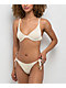 Quiksilver Kendal Seashell High Leg Bikini Bottom - Thumbnail image 1 of 4