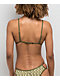 Quiksilver Lowers Tile Green & White Triangle Bikini Top - Thumbnail image 2 of 9