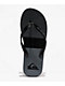 Quiksilver Moncata Art Black & Blue Sandals - Thumbnail image 2 of 3