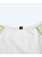Quiksilver Pipeline Green & White Long Sleeve Crop Swim Top - Thumbnail image 6 of 6