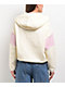 Quiksilver Wave Check Off White French Terry Boxy Hoodie - Thumbnail image 2 of 3