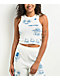 RIPNDIP Blonded Knit Reversible Off White Tank Top - Thumbnail image 1 of 4