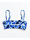 RIPNDIP Blue Camo Bandeau Bikini Top - Thumbnail image 1 of 4