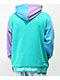 RIPNDIP Buddy System Colorblock Teal Hoodie - Thumbnail image 2 of 4