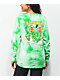 RIPNDIP Cloud 69 Green Tie Dye  Long Sleeve T-Shirt - Thumbnail image 1 of 4