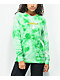 RIPNDIP Cloud 69 camiseta de manga larga Tie Dye verde