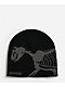 RIPNDIP Fossil Black Skully Beanie - Thumbnail image 1 of 2