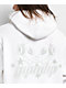 RIPNDIP Kawaii Nerm Rhinestone White Hoodie - Thumbnail image 4 of 6