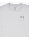 RIPNDIP Kids Lord Nermal Peace Pocket Heather Grey T-Shirt - Thumbnail image 2 of 2