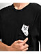 RIPNDIP Lord Nermal Black Mineral Wash Pocket T-Shirt - Thumbnail image 3 of 3