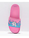 RIPNDIP Lord Nermal Pink & Blue Flame Slide Sandals - Thumbnail image 3 of 4