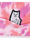 RIPNDIP Lord Nermal Pink Tie Dye Beanie - Thumbnail image 2 of 2