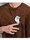 RIPNDIP Lord Nermal Pocket Brown Wash T-Shirt - Thumbnail image 2 of 3