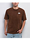 RIPNDIP Lord Nermal Pocket Brown Wash T-Shirt - Thumbnail image 1 of 3