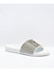 RIPNDIP Lord Nermal Rhinestone White Slide Sandals - Thumbnail image 1 of 4