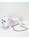 RIPNDIP Lord Nermal bolsa de transporte de felpa blanca