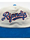 RIPNDIP Los RIPNDIP White Corduroy Snapback Hat - Thumbnail image 3 of 4