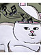RIPNDIP No Music No Life Dusty Olive Hoodie - Thumbnail image 3 of 4