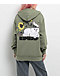 RIPNDIP No Music No Life Dusty Olive Hoodie - Thumbnail image 1 of 4