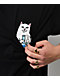 RIPNDIP No Worries Nerm Black Pocket T-Shirt - Thumbnail image 2 of 2
