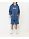 RIPNDIP Peek-A-Nerm Blue Sweat Shorts - Thumbnail image 4 of 6