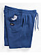 RIPNDIP Peek-A-Nerm Blue Sweat Shorts - Thumbnail image 5 of 6