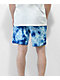 RIPNDIP Rip N Tail Blue Tie Dye Sweat Shorts