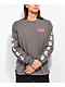 RIPNDIP Shroom Diet Charcoal Long Sleeve T-Shirt - Thumbnail image 2 of 3