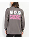 RIPNDIP Shroom Diet Charcoal Long Sleeve T-Shirt - Thumbnail image 1 of 3