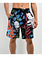 RIPNDIP Travis Black Board Shorts - Thumbnail image 1 of 6