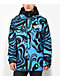RIPNDIP Trippy Treat Black & Blue 10K Snowboard Jacket 2023 - Thumbnail image 2 of 7