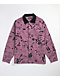 RIPNDIP We Dont Care Mauve Coaches Jacket - Thumbnail image 3 of 8