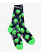 RIPNDIP We Out Here Black Wash Crew Socks - Thumbnail image 2 of 3