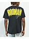 RODMAN BRAND Classic Camiseta negra desgastada