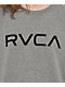 RVCA Big Grey Crewneck Sweatshirt - Thumbnail image 2 of 2