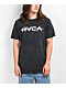RVCA Big Stencil Black Wash T-Shirt - Thumbnail image 1 of 2