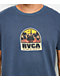 RVCA Bluffset Navy T-Shirt - Thumbnail image 2 of 2