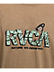 RVCA Butterfly Brown T-Shirt - Thumbnail image 2 of 2