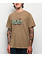 RVCA Butterfly Brown T-Shirt - Thumbnail image 1 of 2