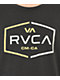 RVCA Layover Black T-Shirt