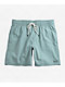 RVCA Opposites Green Hybrid Shorts - Thumbnail image 1 of 4