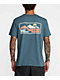 RVCA Peak Cove Grey T-Shirt - Thumbnail image 1 of 2