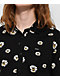 RVCA Pushin Up Black Short Sleeve Button Up Shirt - Thumbnail image 3 of 3