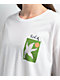 RVCA Starfish White Baggy T-Shirt - Thumbnail image 2 of 3