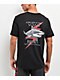 RVCA Tiger Shark Black T-Shirt - Thumbnail image 1 of 3