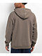 RVCA Wide Angle Brown Hoodie - Thumbnail image 2 of 3