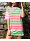 Ragged Priest Align Mixed Multicolor Stripe Dress - Thumbnail image 1 of 5