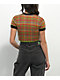 Ragged Priest Crystal Brown Knit Crop Top - Thumbnail image 2 of 3