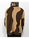 Ragged Priest Culprit Wave Brown Knit Sweater - Thumbnail image 2 of 3